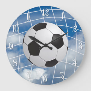 Soccer ball large clock
