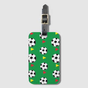 Soccer Ball Luggage Tag