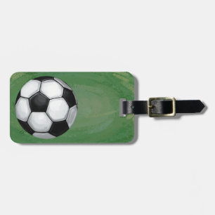 Soccer Ball Luggage Tag