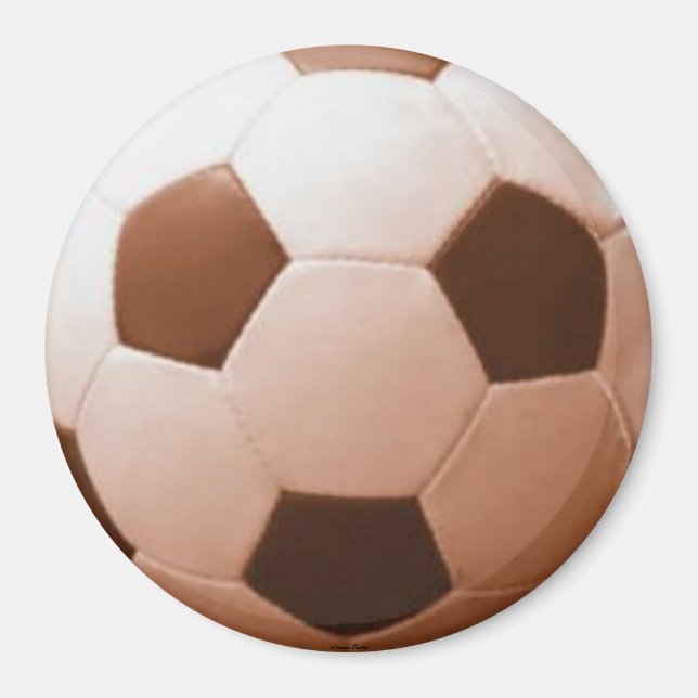 Soccer Ball Magnet (Front)