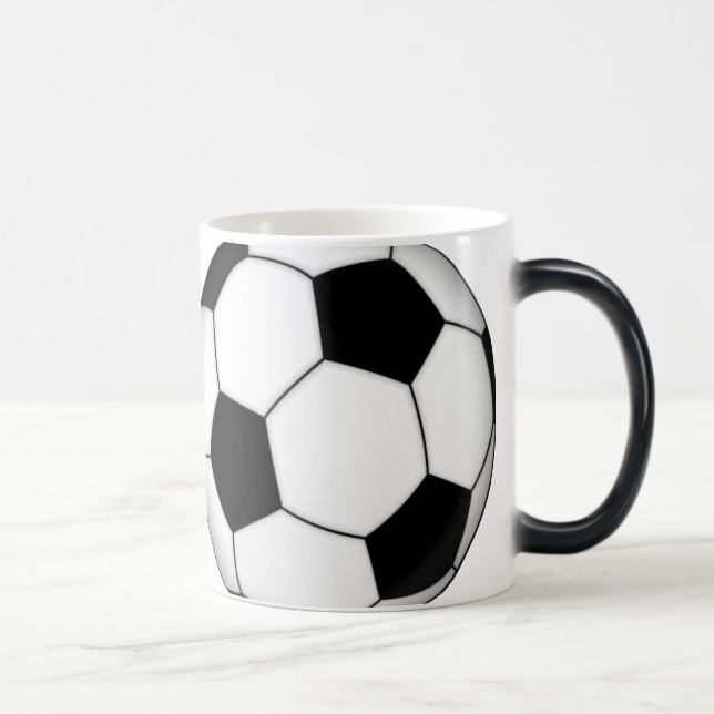 Soccer Ball Morphing Coffee Mug (Right)
