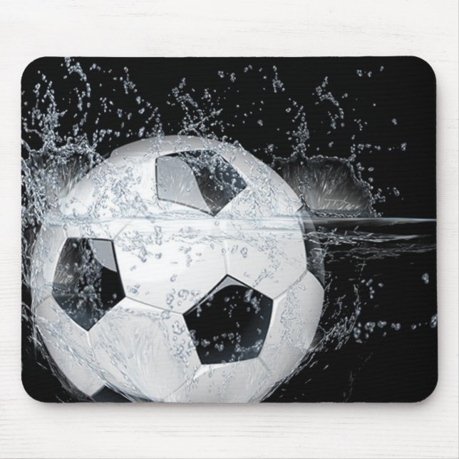 Soccer Ball Mouse Mat (Front)