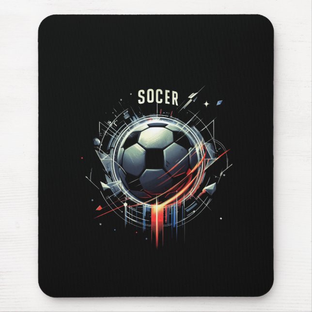 soccer ball mouse mat (Front)