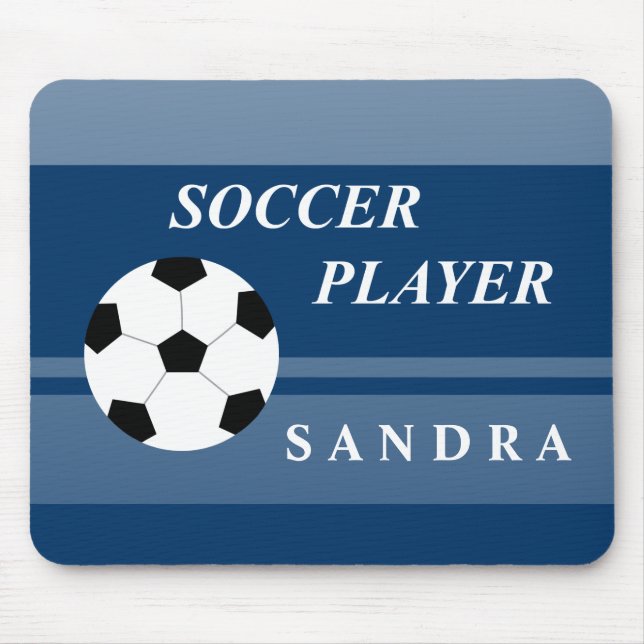 Soccer Ball Mouse Mat (Front)