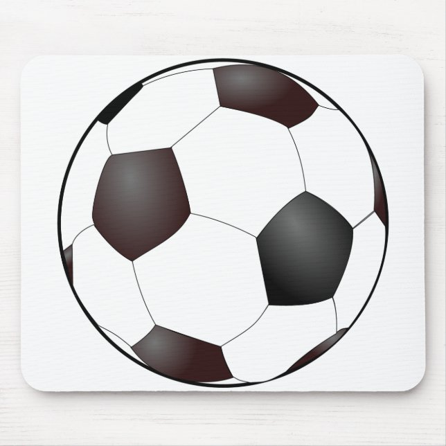 Soccer Ball Mouse Mat (Front)
