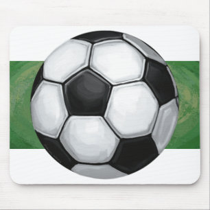 Soccer Ball Mouse Mat