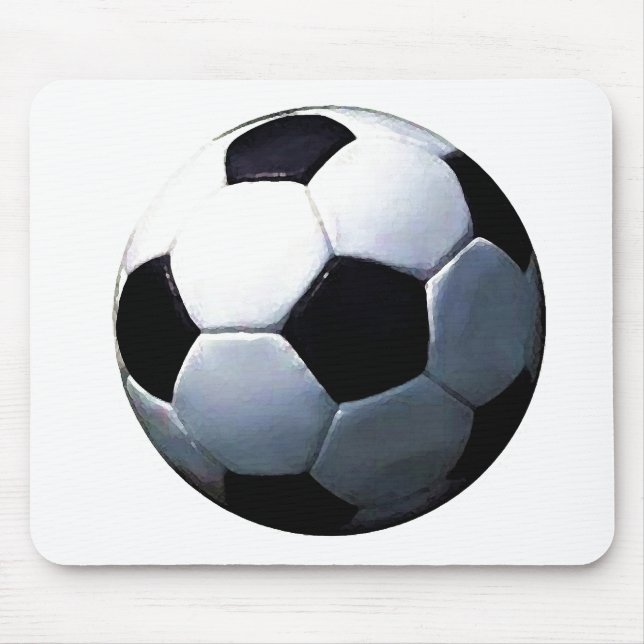 Soccer Ball Mouse Mat (Front)