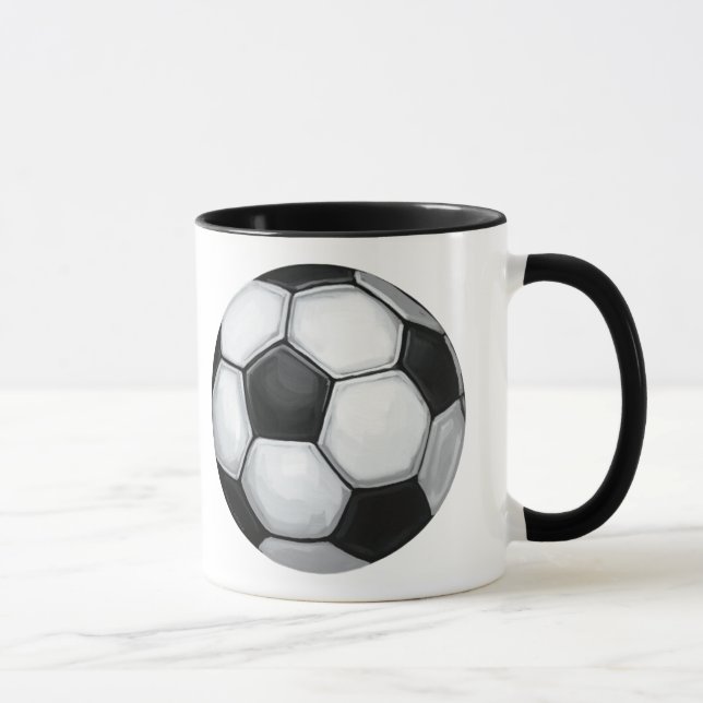 Soccer Ball Mug (Right)