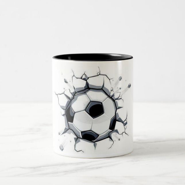 soccer ball mug (Center)