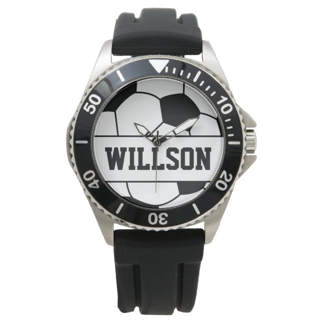 Soccer Ball Name Watch (Front)