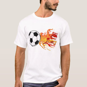 Soccer Ball of Fire T-Shirt