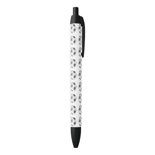 Soccer ball pattern blue ink pen (Bottom (Vertical))