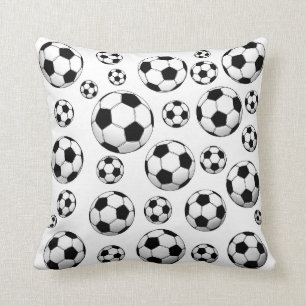 Soccer Ball Pattern Cushion
