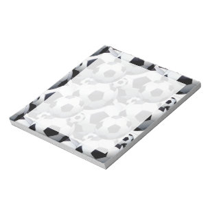 Soccer Ball Pattern Notepad
