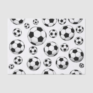 Soccer Ball Pattern Tissue Paper