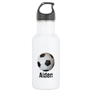 Soccer Ball Personalised 532 Ml Water Bottle