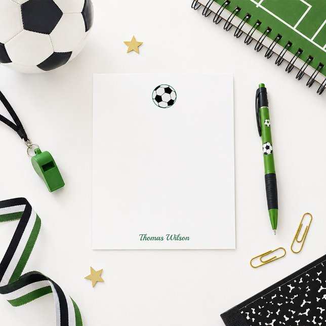 Soccer Ball Personalised Card (Creator Uploaded)