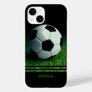 Soccer Ball Personalised Name Football Case-Mate iPhone 14 Case
