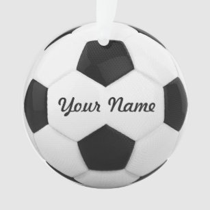 Soccer Ball Personalised Name Ornament
