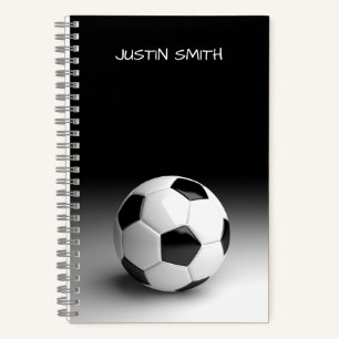 Soccer Ball Personalised Notebook