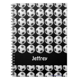 Soccer Ball Personalised Notebook