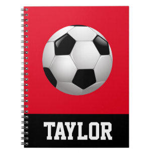 Soccer Ball Personalised Notebook