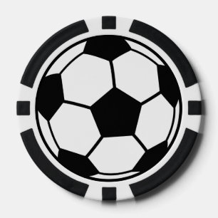 Soccer Ball Poker Chips