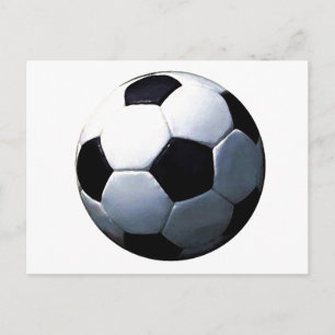 Soccer Ball Postcard