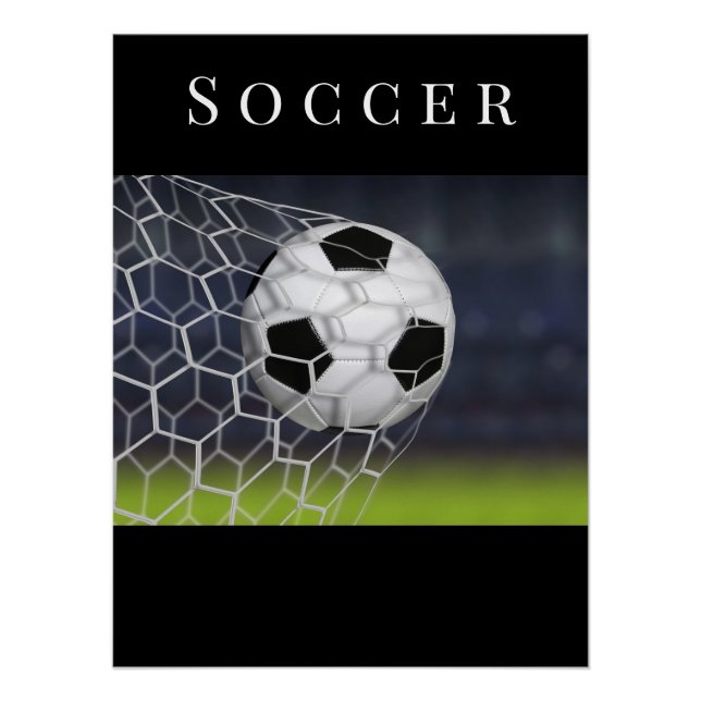 Soccer Ball Poster (Front)