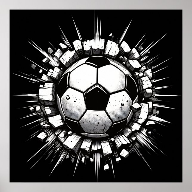 Soccer Ball Poster (Front)