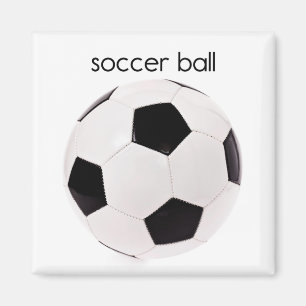 Soccer Ball Refrigerator Magnet