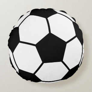 Soccer Ball Round Cushion