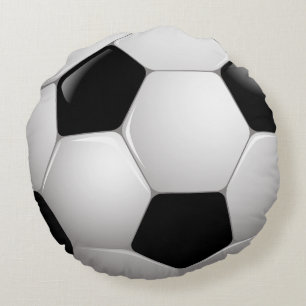 Soccer Ball Round Cushion