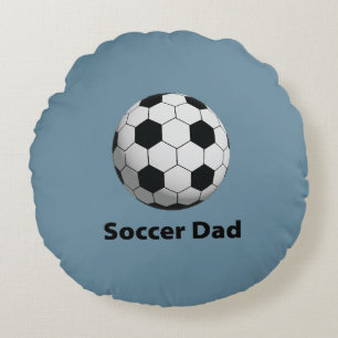 Soccer Ball Round Cushion