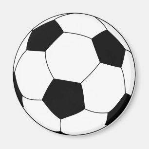Soccer ball round magnet