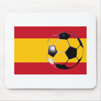Soccer Ball Spain Flag2 The MUSEUM Zazzle Gifts Mouse Mat