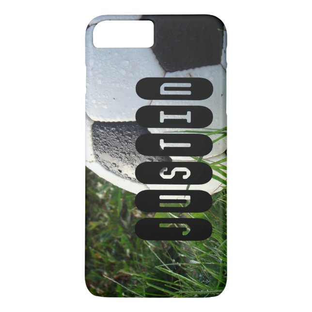 Soccer Ball Sports Green Grass Case-Mate iPhone Case (Back)