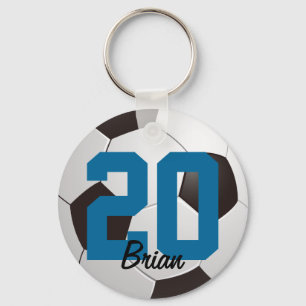 Soccer Ball Sports Keychain