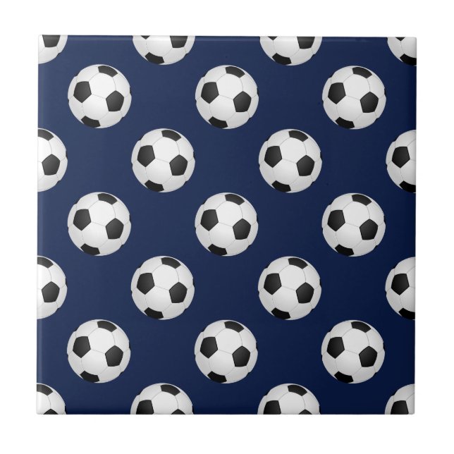 Soccer Ball Sports Tile (Front)