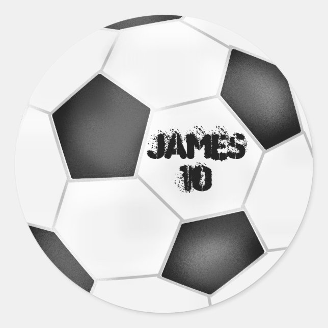 Soccer Ball Stickers (Front)