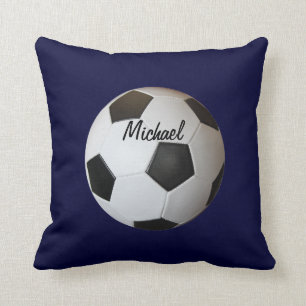 Soccer Ball Throw Pillow