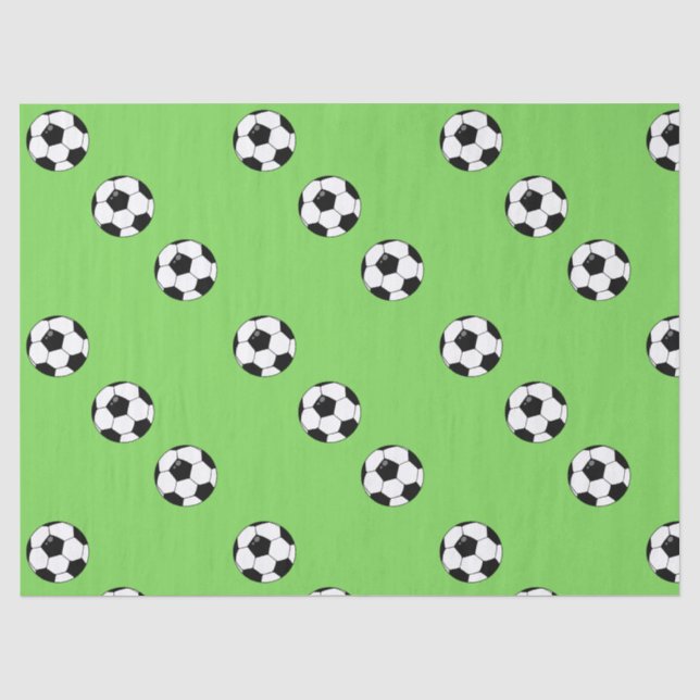 Soccer Ball Tissue Paper (Front)