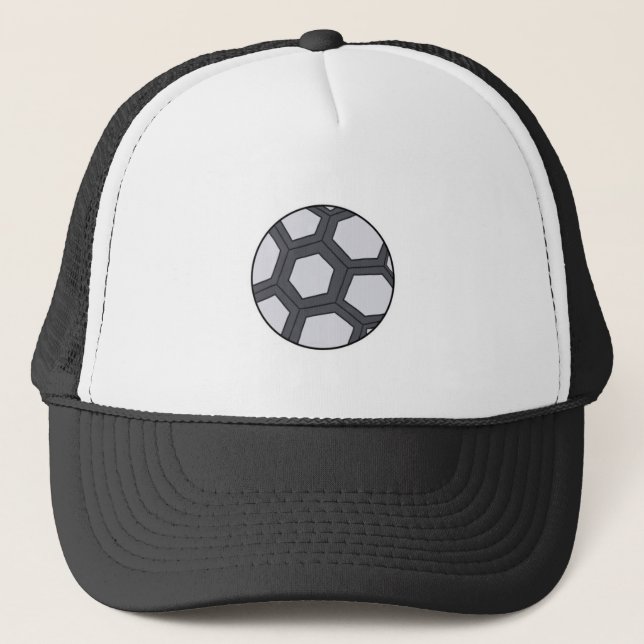 Soccer Ball Trucker Hat (Front)