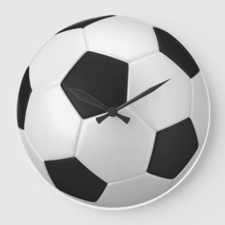 Soccer Ball Wall Clock