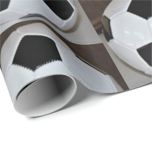 Soccer Ball Wrapping Paper