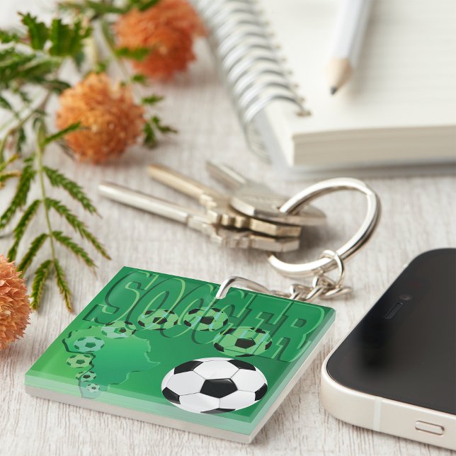 Soccer Balls Keychain (Creator Uploaded)