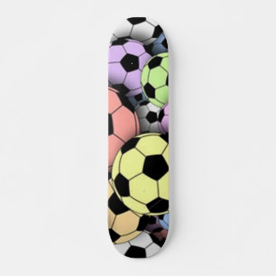 Soccer Balls of Colour Skateboard