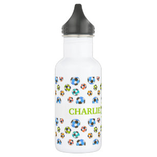 Soccer Balls Personalised Sports 532 Ml Water Bottle
