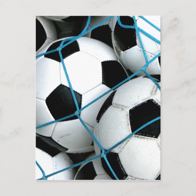 Soccer Balls Postcard (Front)