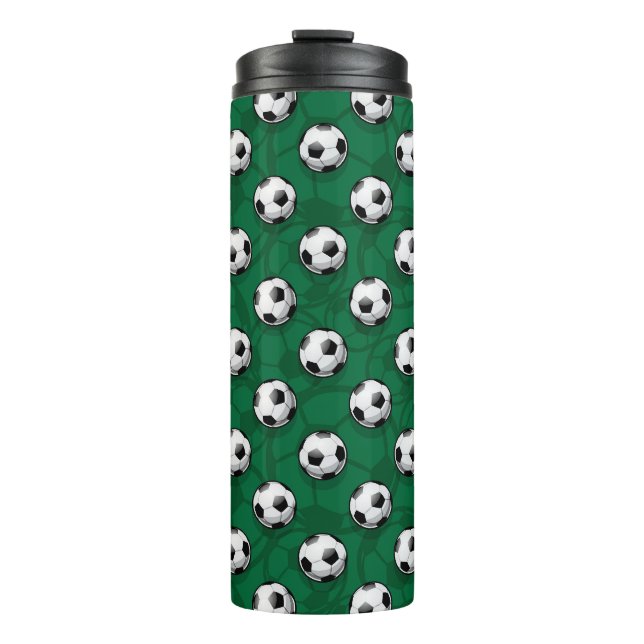 Soccer balls thermal tumbler (Front)